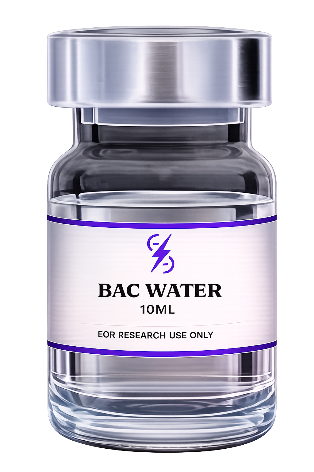 BAC Water 10mL research vial